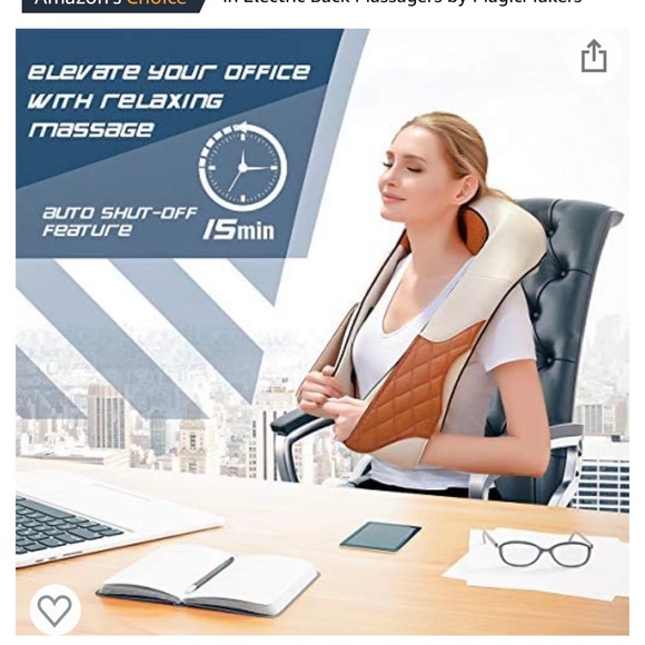 Magic Makers Shiatsu Neck &Back Massager - Picture 4 of 10